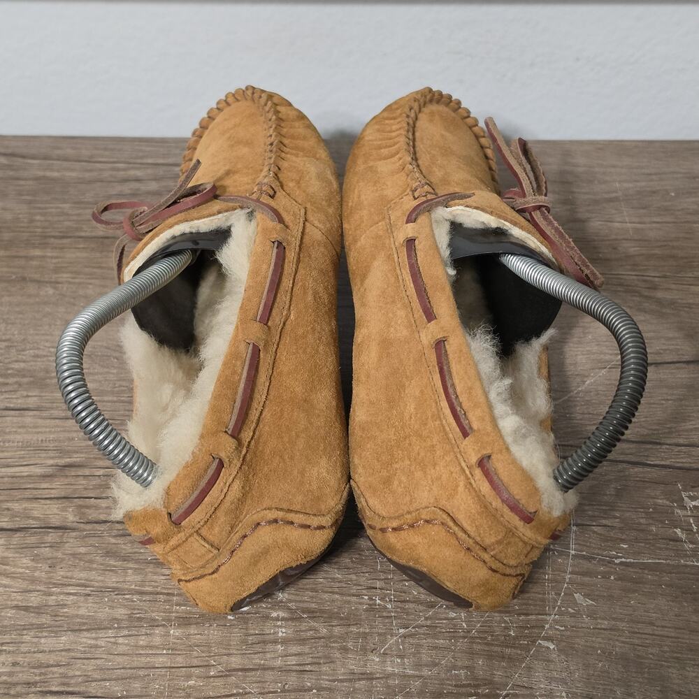 Ugg Dakota Women's Shearling Moccasin Slippers Shoes Size 8 Brown - Picture 5 of 9